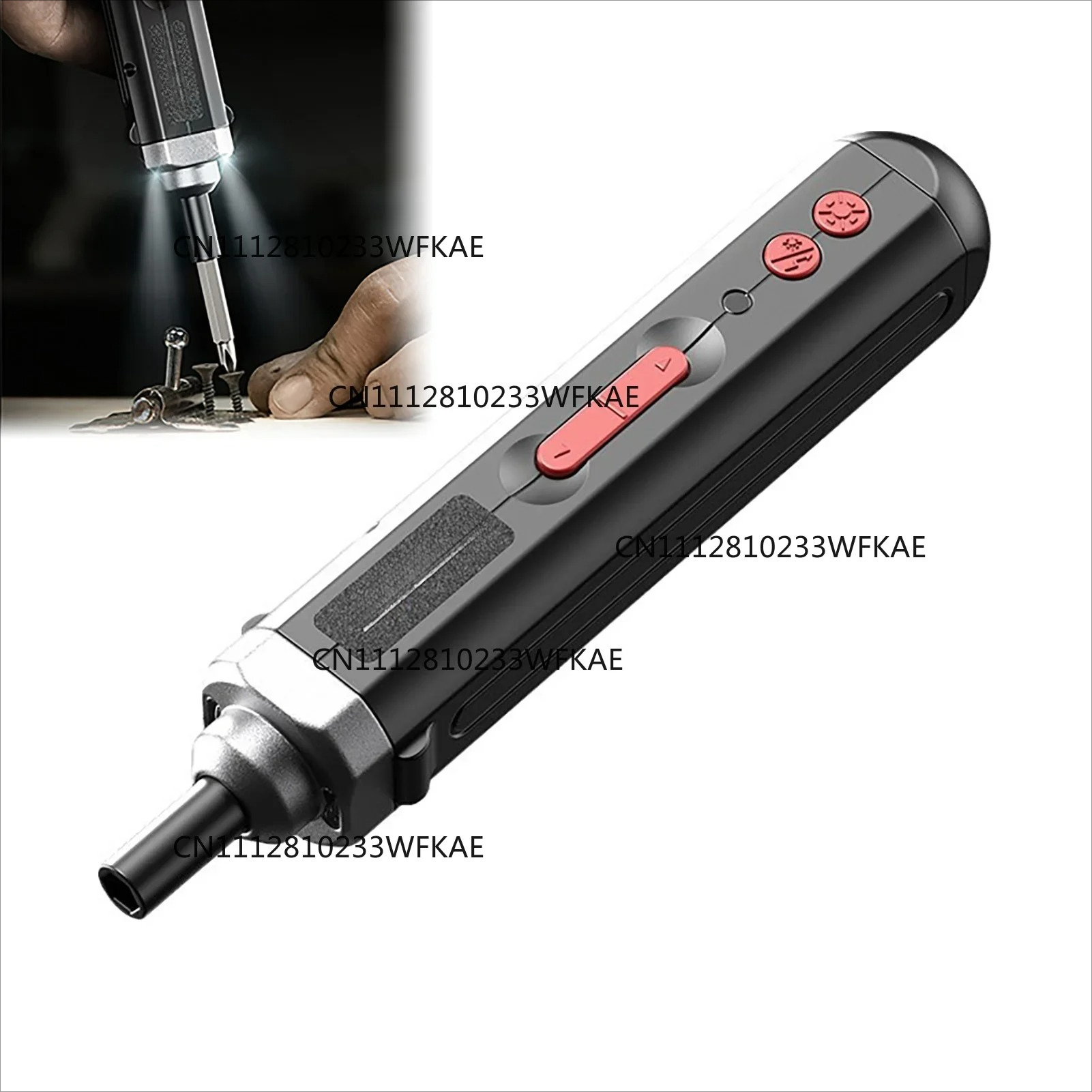 Electric Screwdriver Rechargeable Usb - Elektryczna wkrętarka, przenośna, bezprzewodowa, narzędzie do