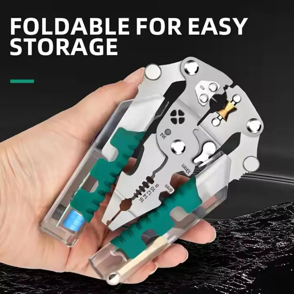 Składane szczypce do ściągania – Automatic Wire Stripper Cutter recenzja i cena
