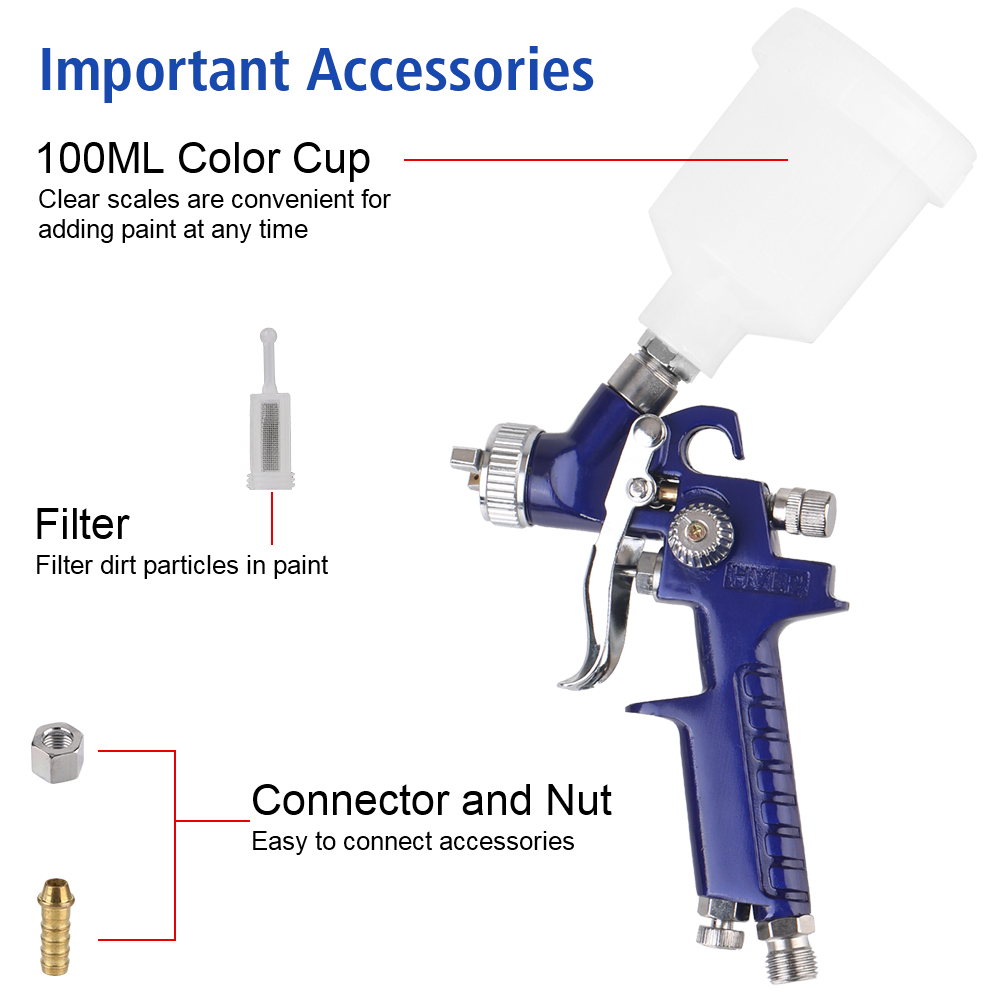 Mini pistolety natryskowe do m – Airbrush Kit With Mini Compressor recenzja i cena