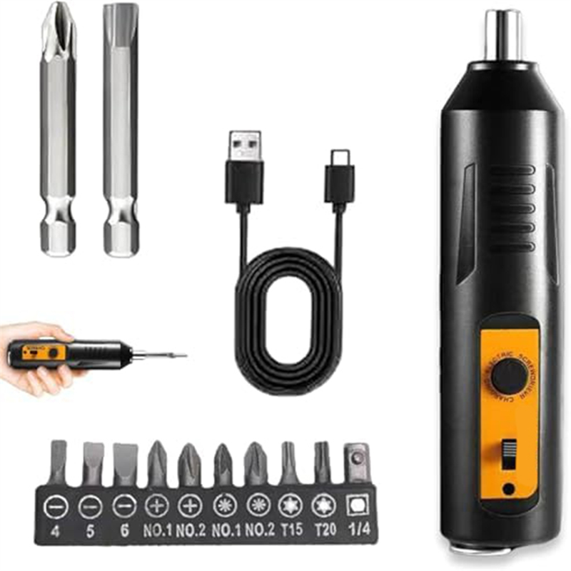 Wkrętak elektryczny J1UL1N, au – Electric Screwdriver Rechargeable Usb recenzja i cena