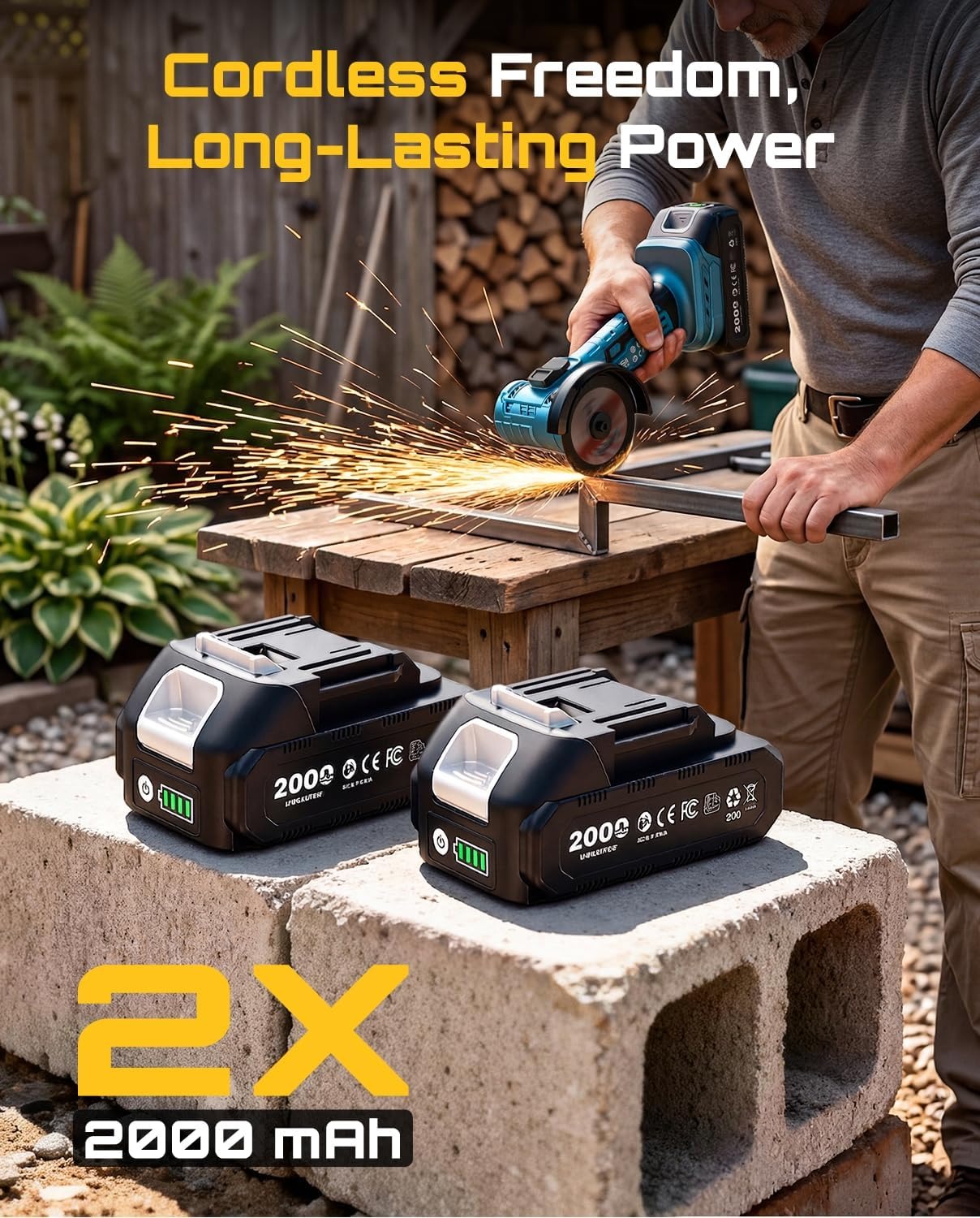 SEESII Akumulatorowa Mini Szli – Brushless Angle Grinder Battery Powered recenzja i cena