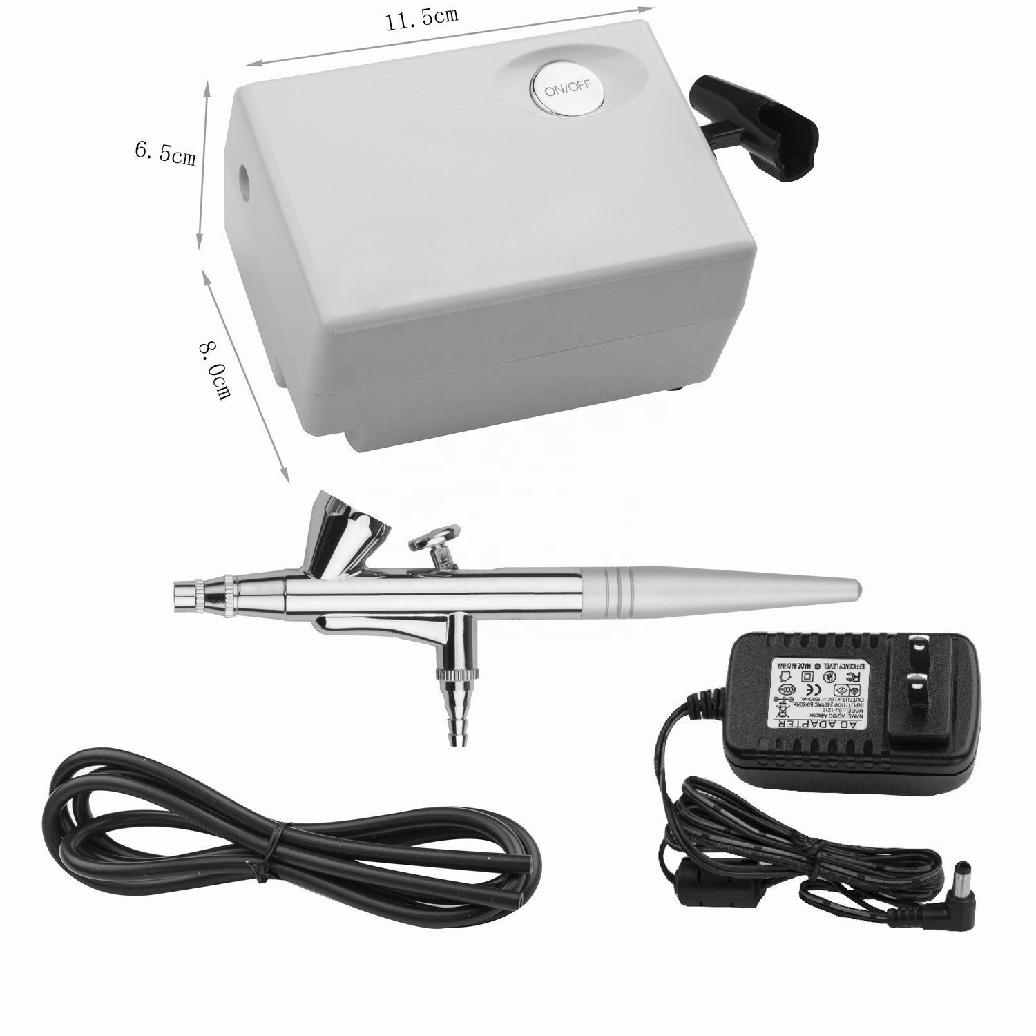 Profesjonalny zestaw aerografu – Airbrush Kit With Mini Compressor recenzja i cena
