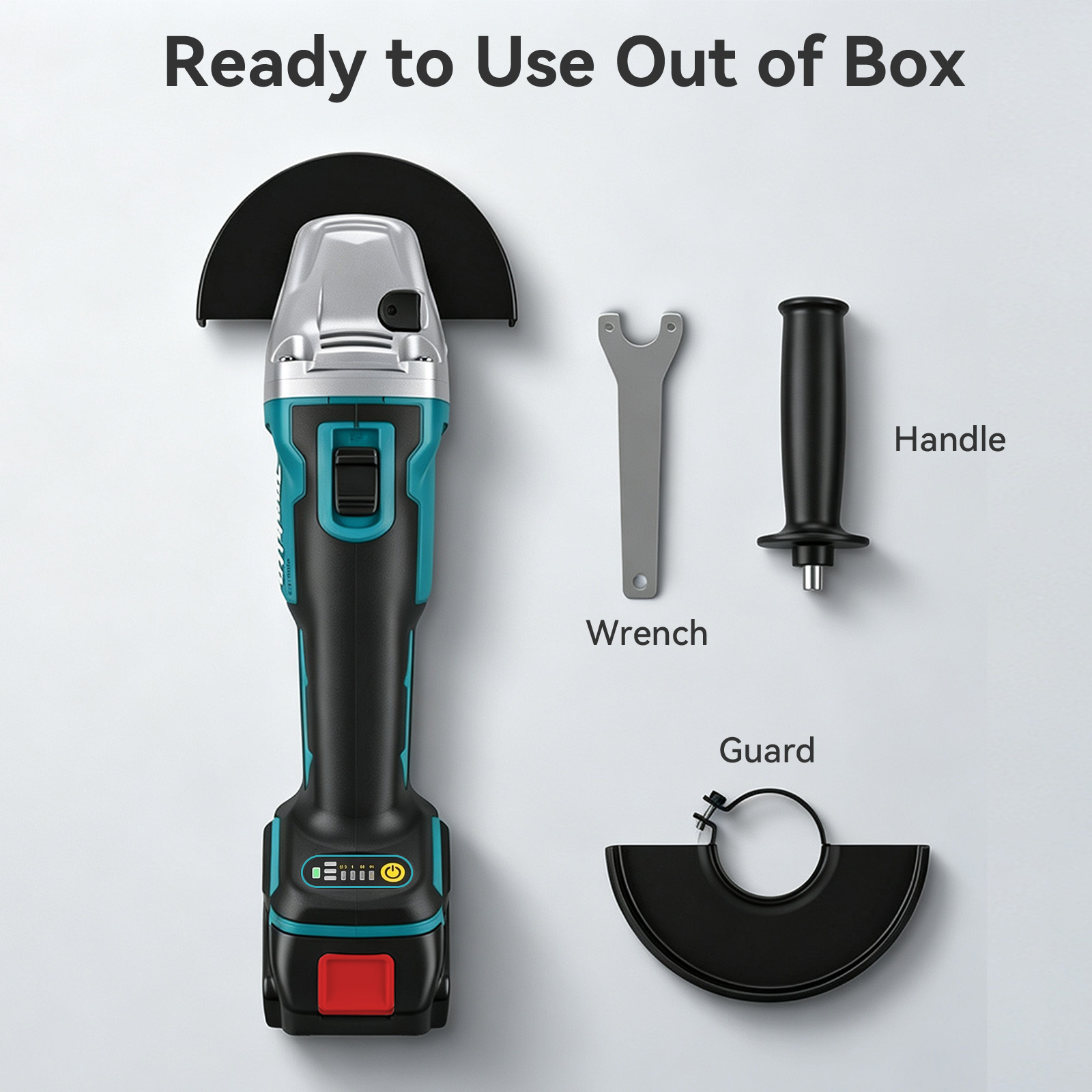 IONTOOL 18V Bezszczotkowa Szli – Brushless Angle Grinder Battery Powered recenzja i cena