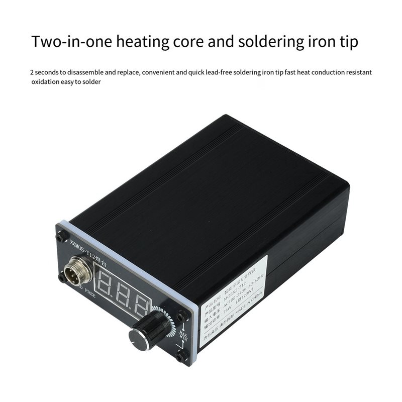 Zestaw stacji lutowniczej ABYN – Digital Soldering Station T12 recenzja i cena
