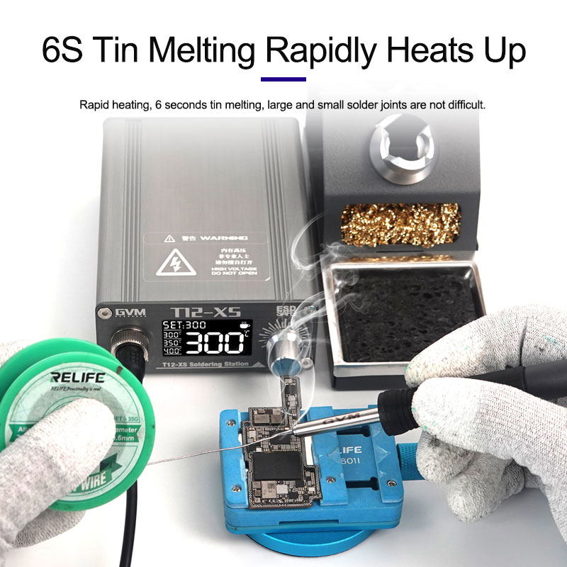 GVM T12-XS cyfrowy wyświetlacz – Digital Soldering Station T12 recenzja i cena