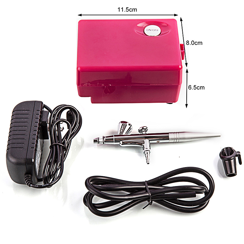 Przenośny opryskiwacz BT16 do  – Airbrush Kit With Mini Compressor recenzja i cena