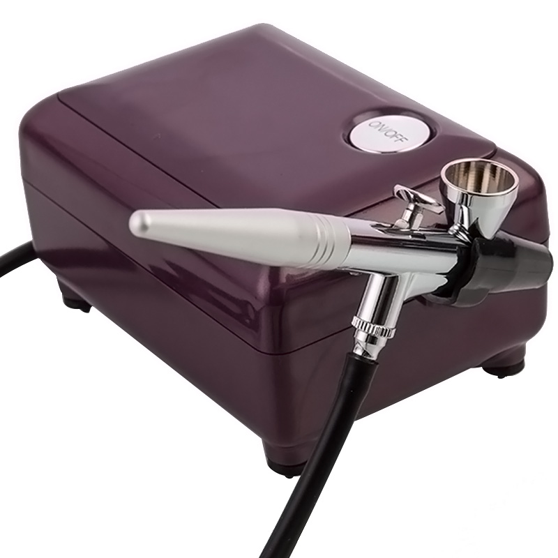 Przenośny opryskiwacz BT16 do  – Airbrush Kit With Mini Compressor recenzja i cena