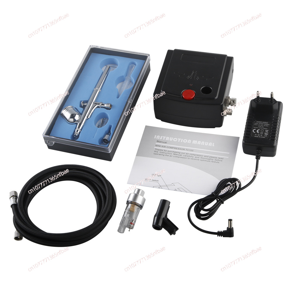 Mini kompresor do aerografu z  – Airbrush Kit With Mini Compressor recenzja i cena